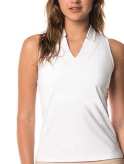 Lucky in Love V Neck White