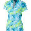 Annika Shine Print Sculpt V Neck Cap Sleeve – Image 2