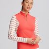 Annika Sun-Up Stripe 1/2 Zip Long Sleeve – Image 2